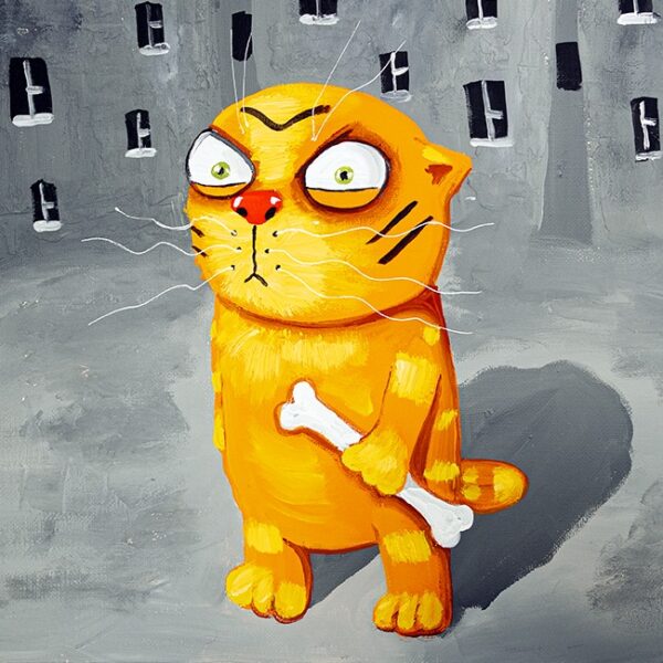 Выставка Васи Ложкина «Ждем, когда закончится!»