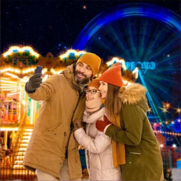 Фестиваль «Московское северное сияние» в парке развлечений «Сказка»