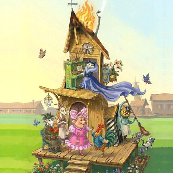 Музыкальная сказка «Кошкин дом» в Театре Иллюзии