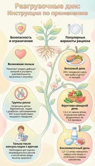 Инструкция по проведению разгрузочных дней