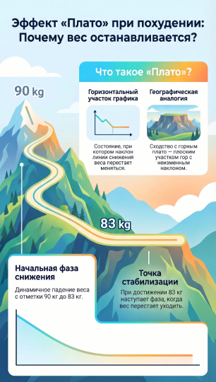 Эффект плато при похудении