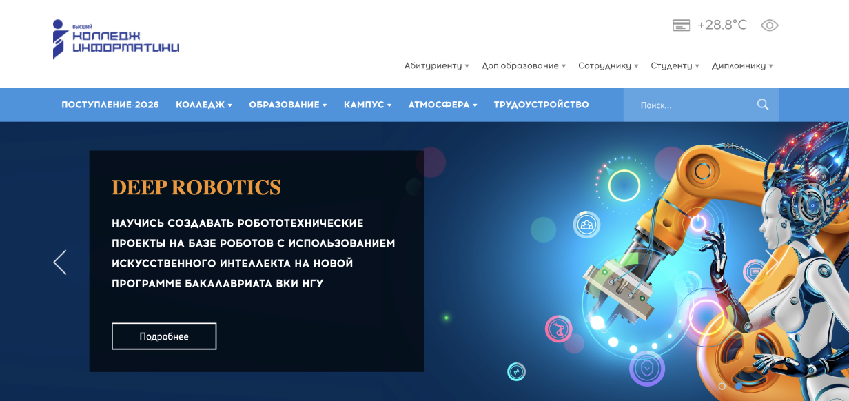 Высший колледж информатики НГУ