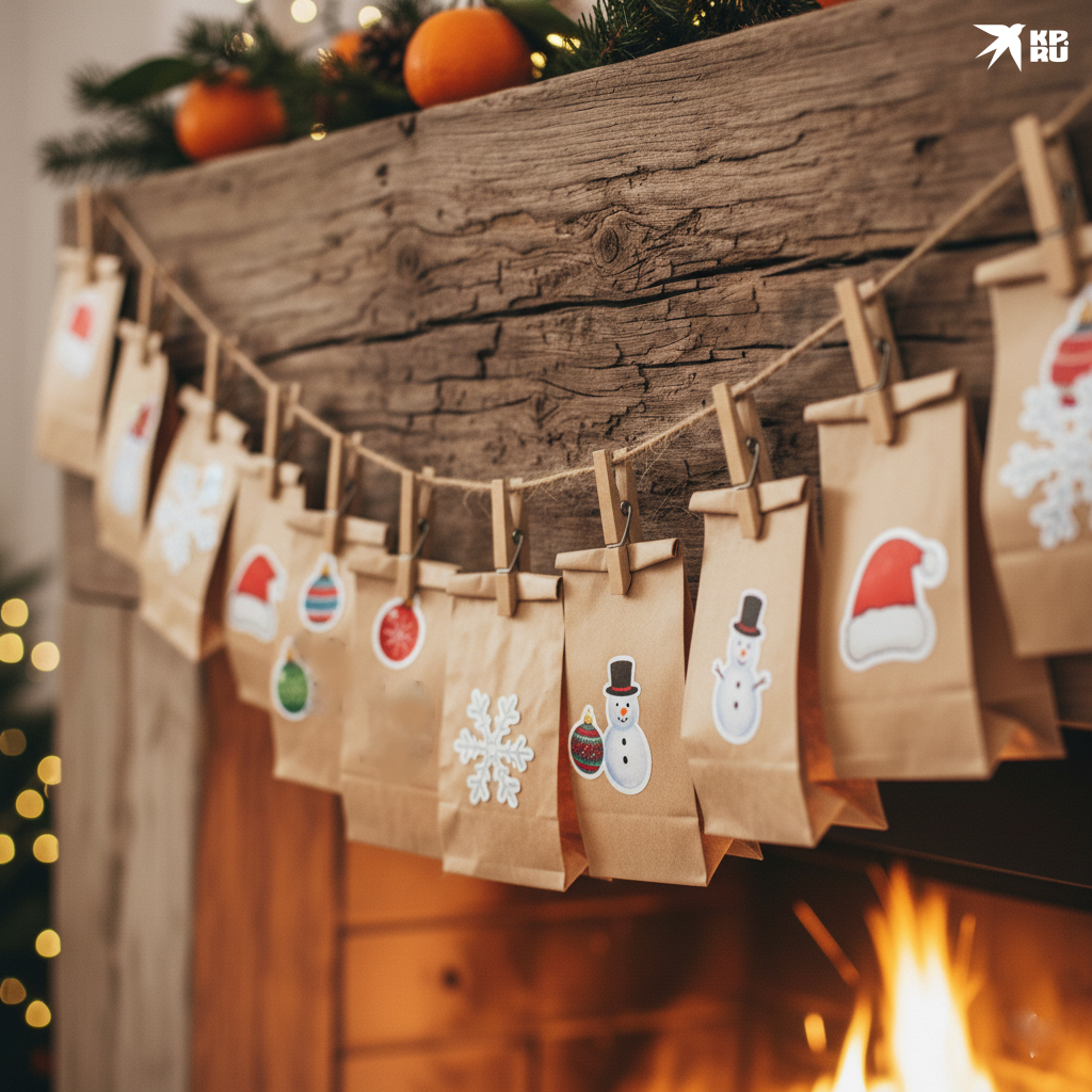 Фото и картинки с адвент-календарями для вдохновения