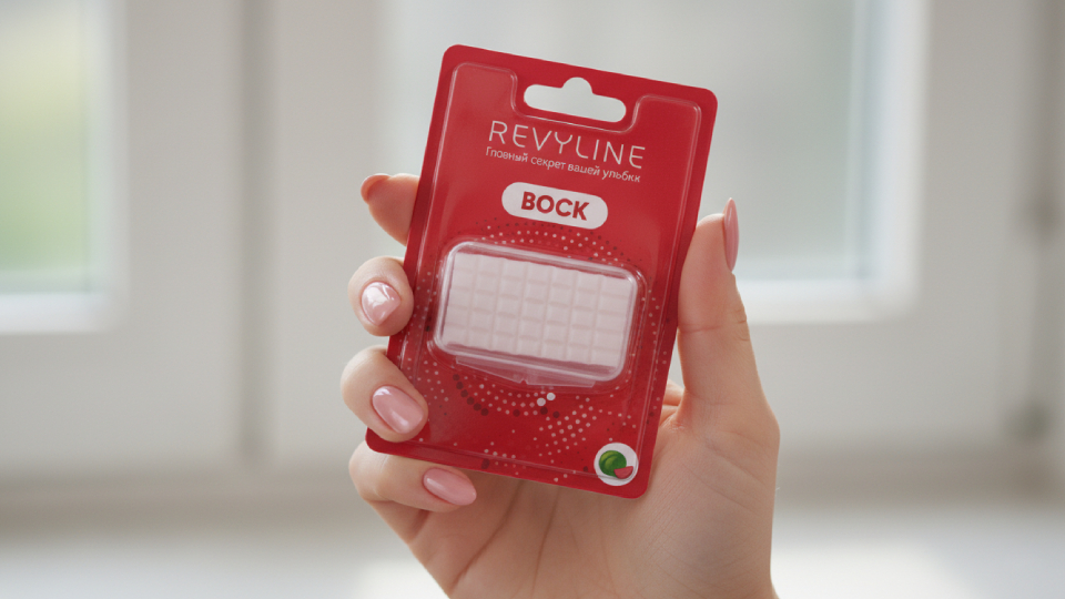 Ортодонтический воск со вкусом апельсина от Revyline