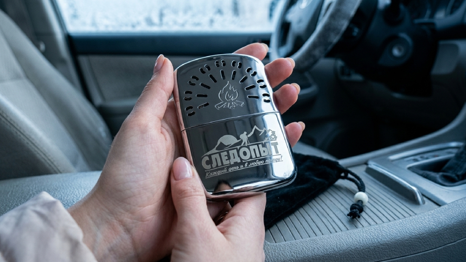 Грелка каталитическая для рук «Следопыт» большая