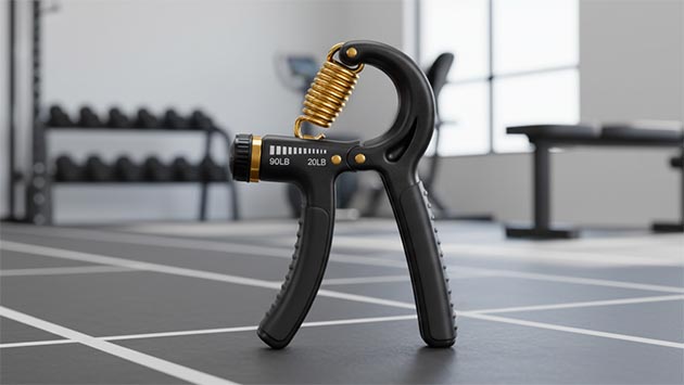 SKLZ Grip Strength Trainer. Фото: Татьяна Фадеева / Нейросеть