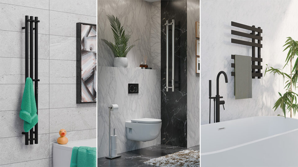 Полотенцесушители STOUT в интерьере. Фото: STOUT