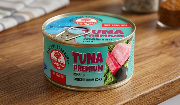 Тунец, филе Hungrow