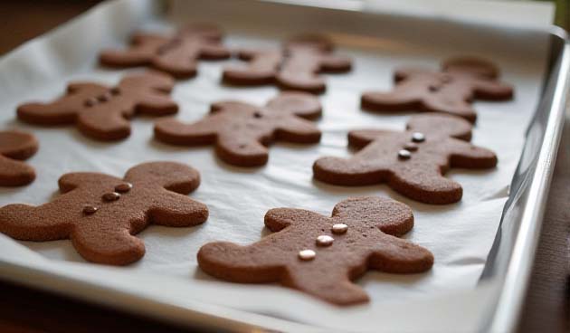 Шоколадные пряники на Новый год