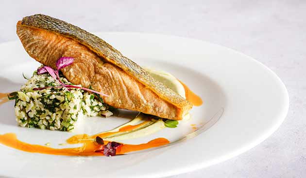 Лосось в чесночно-цитрусовом маринаде