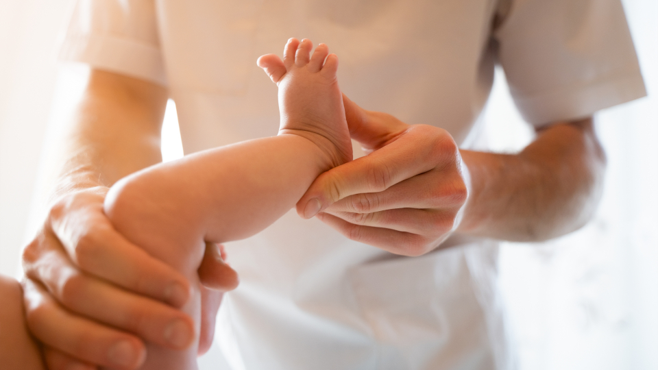 Рефлекс Бабинского у новорожденных