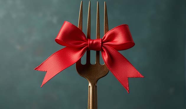 Бантик на вилке