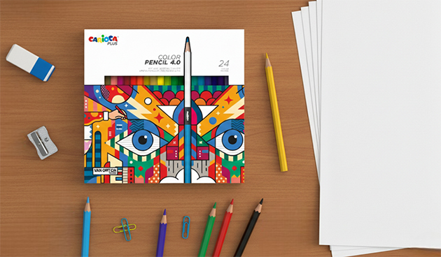 Цветные карандаши Carioca Plus — «Гамма»