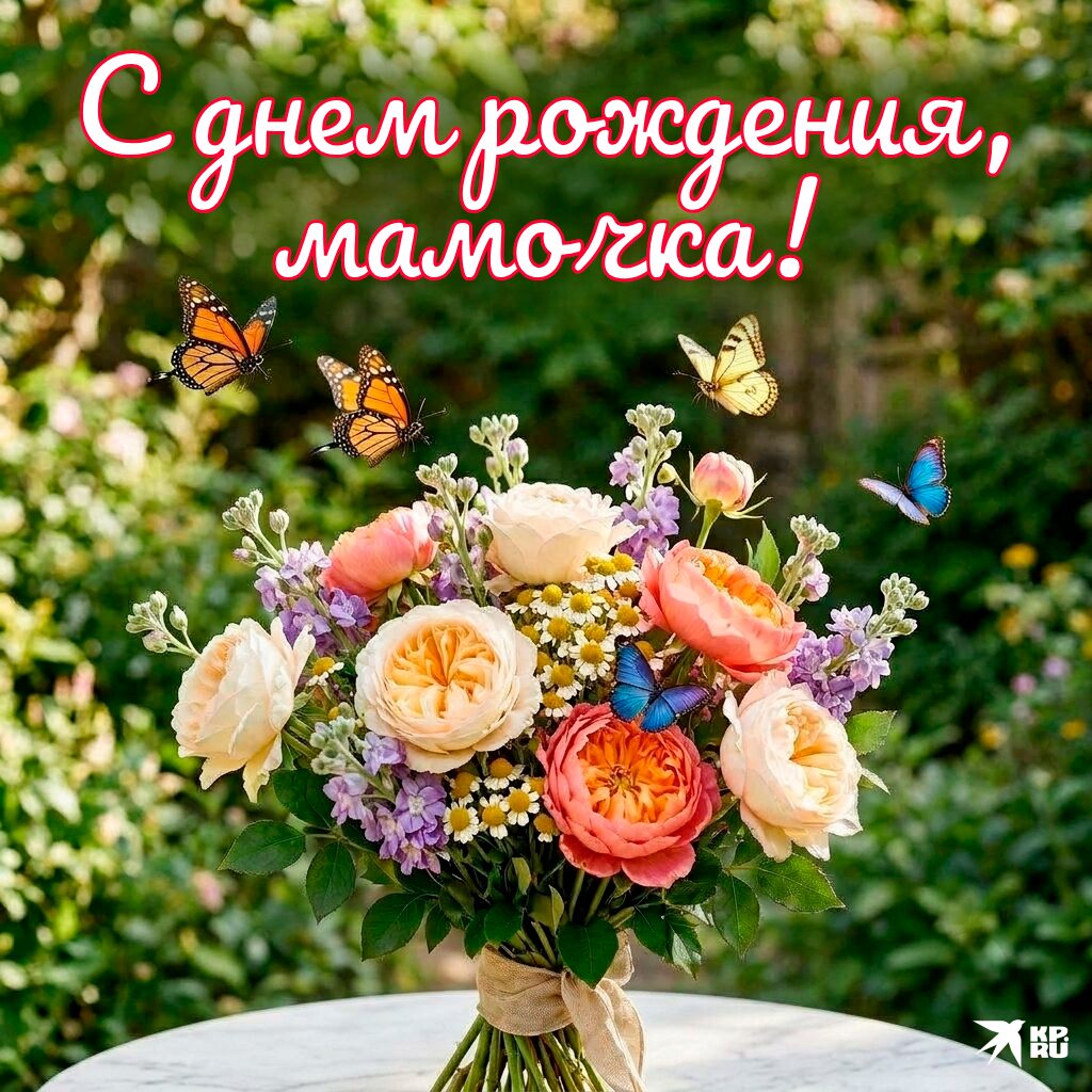 Красивые открытки с поздравлениями на день рождения маме от взрослой дочери