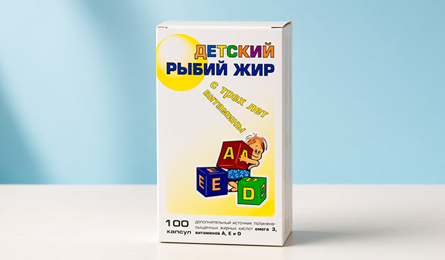 «Детский рыбий жир» — Real caps