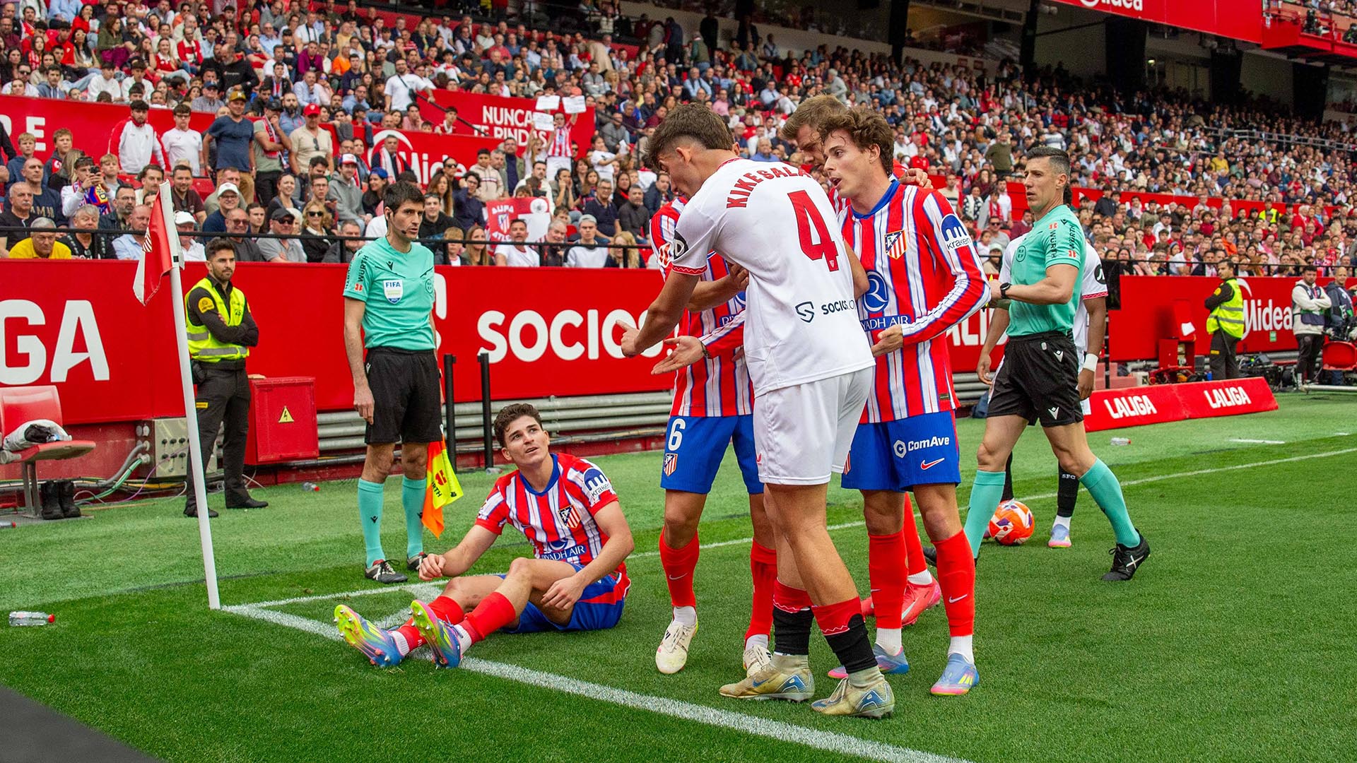 ФК «Атлетико Мадрид» — ФК «Севилья». Фото: globallookpress.com/IMAGO/Andres Lopez Sheridan