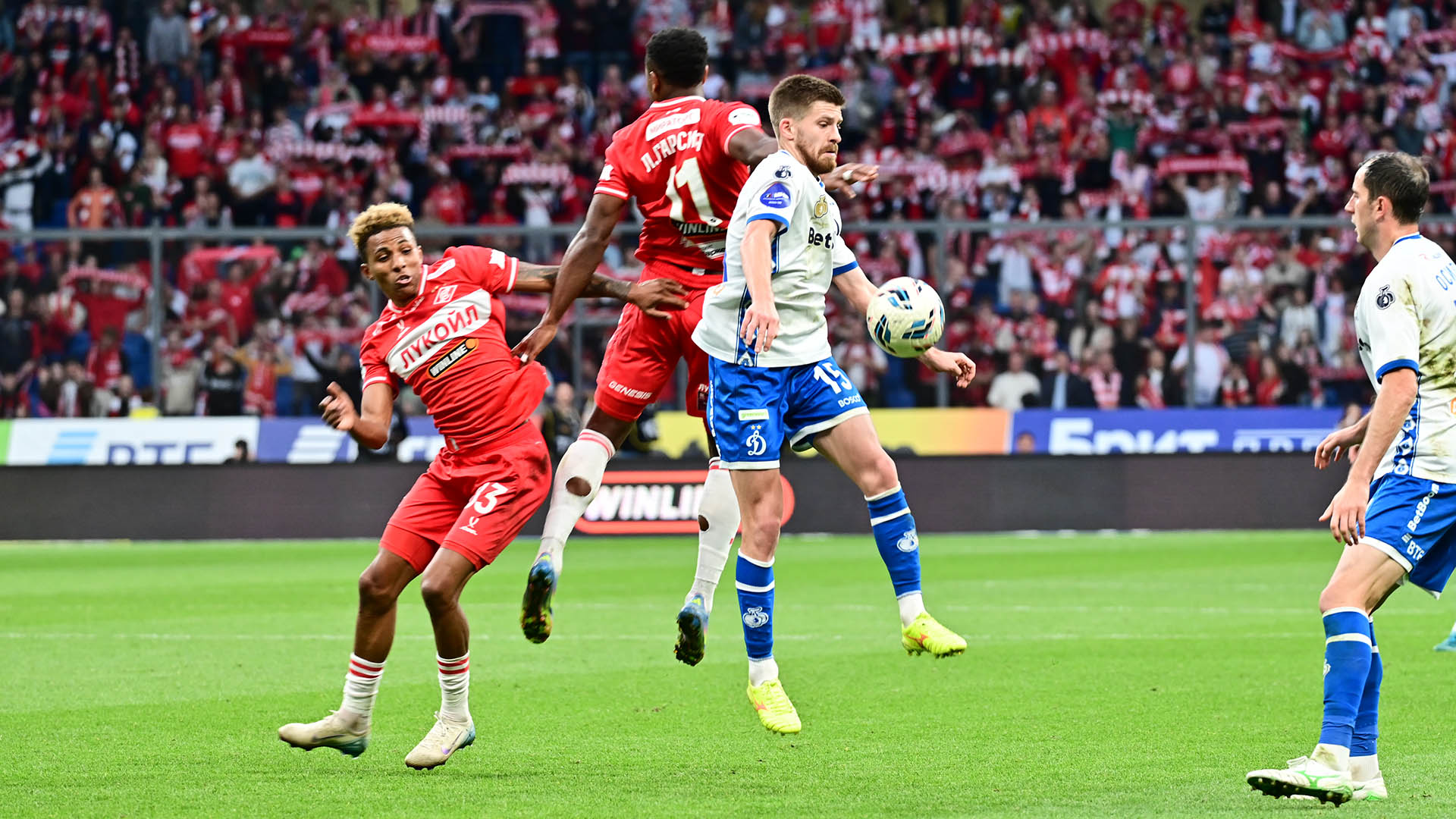 ФК «Спартак Москва» — ФК «Динамо Москва». Фото: globallookpress.com/Pavel Kashaev