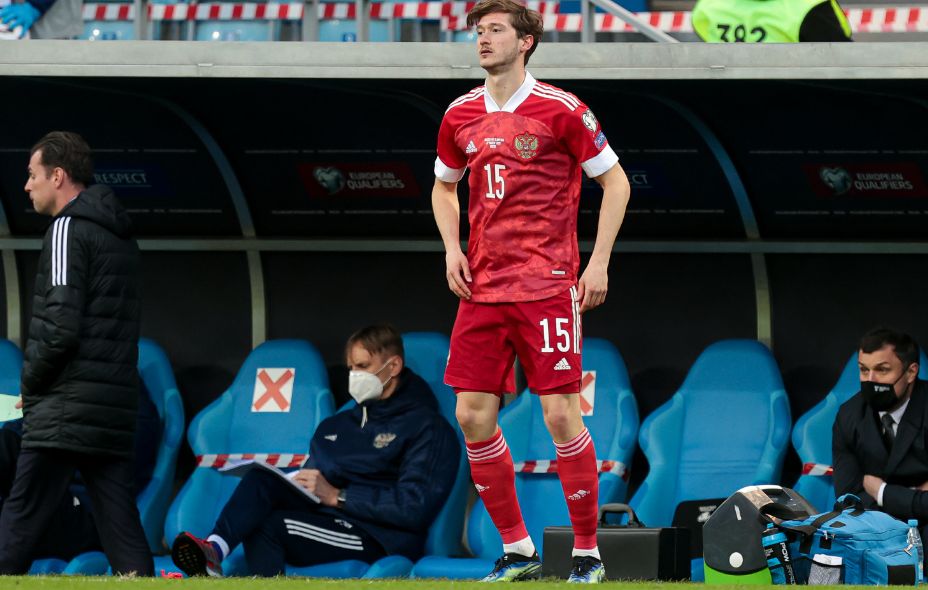 Главный тренер сборной Дании Каспер Хьлманд хорошо знает Алексея Миранчука. Фото: Global Look Press