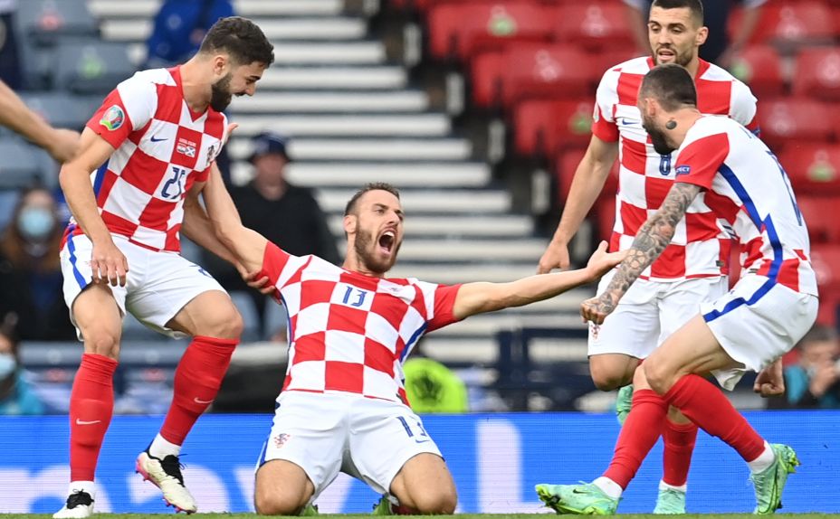 Хорват Никола Влашич Евро-2020 записал себе в актив. Фото: Reuters