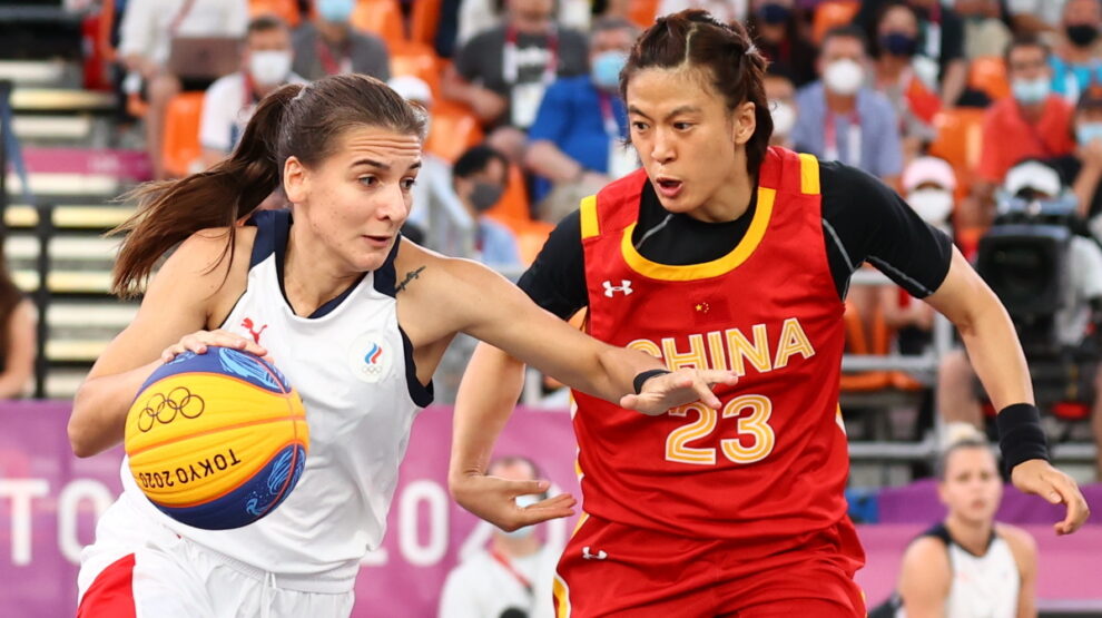 Россия - Китай - баскетбол - Олимпиада