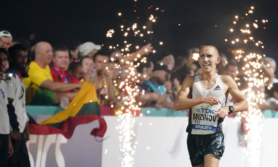 На чемпионате мира-2019 Василий Мизинов выиграл серебро, в Токио-2020 дойти до успеха не получилось. Фото: global Look Press