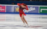 Трусова прыгнула три четверных в произвольной программе 