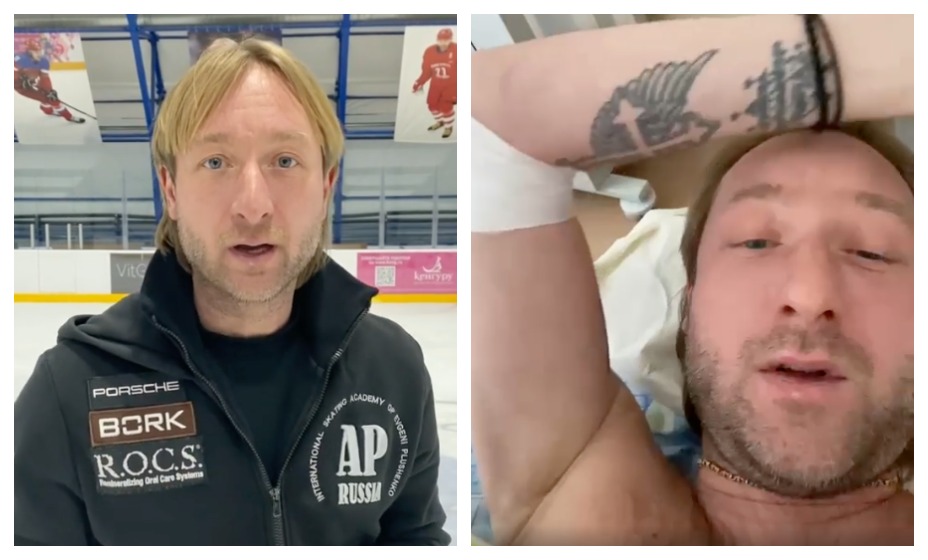 Евгений Плющенко загремел в больницу на нервной почве. Фото: Instagram Евгения Плющенко