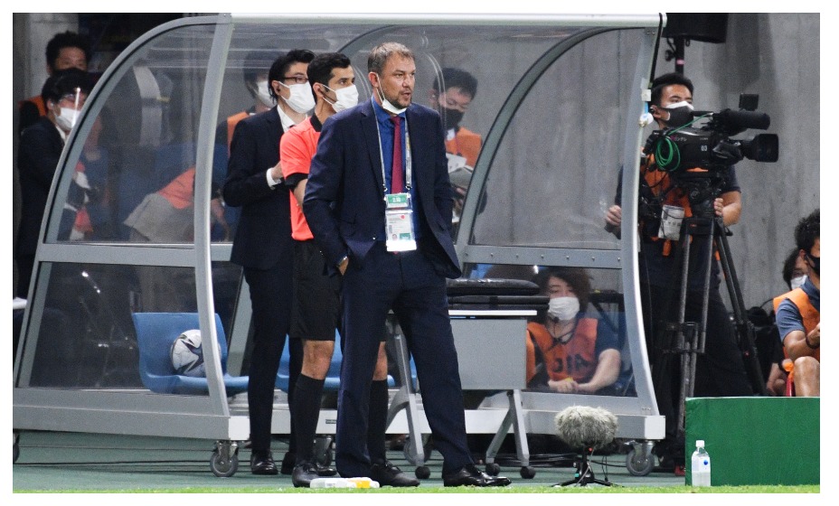 Сборная Киргизии Александра Крестинина сыграет товарищеский матч с Россией. Фото: Global Look Press