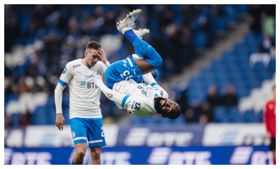 Нгамале - единственный футболист, кто совершит перелет из Москвы в Катар. Фото: соцсети ФК «Динамо»