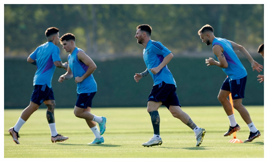 Лионель Месси тренируется по индивидуальной программе. Фото: Reuters