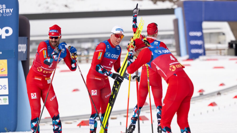 Норвегия, лыжные гонки, марафон