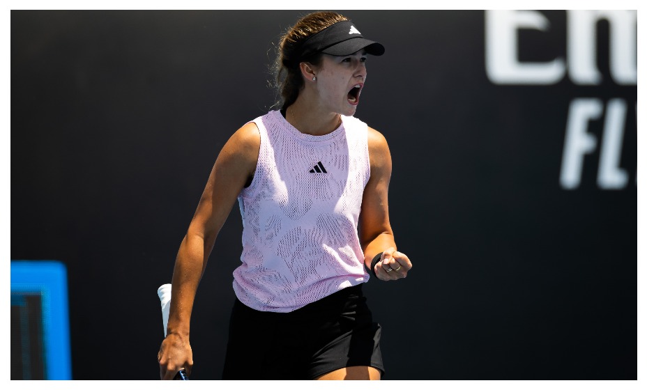 Калинская удачно выступает на Открытом чемпионате Австралии. Фото: Global Look Press