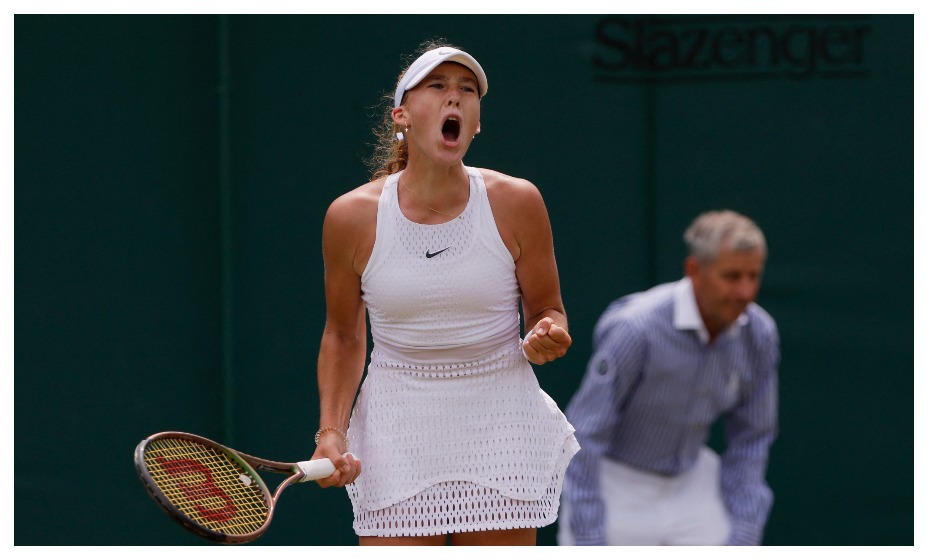 Андреева обыграла Таусон в финале турнира WTA-1000 в Дубае. Фото: Reuters