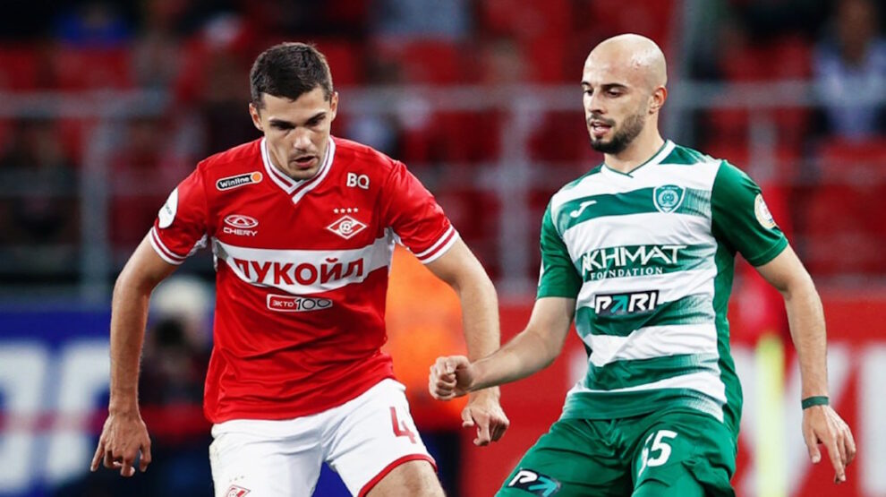 Спартак, Ахмат, РПЛ, футбол