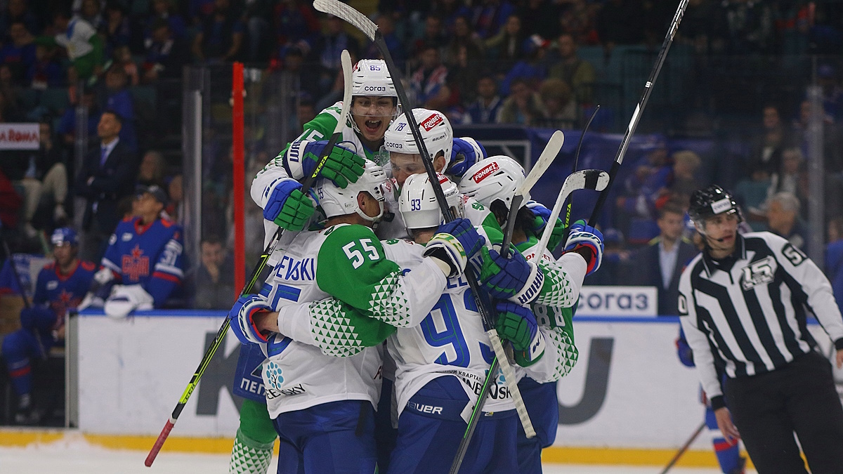 «Салават Юлаев» очень результативен в последнее время. Фото: GLOBAL LOOK PRESS