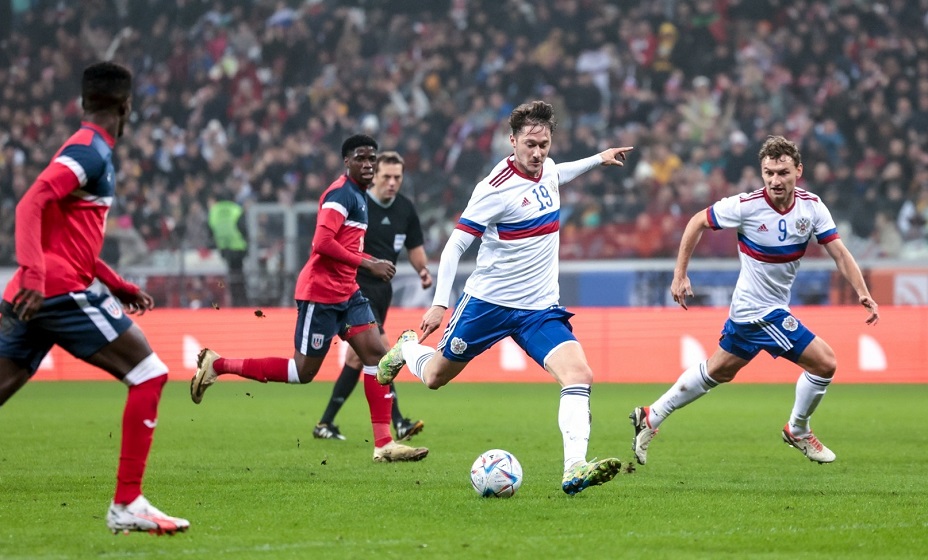 Матч сборных России и Кубы будет внесён в Книгу рекордов РФ. Фото: РФС