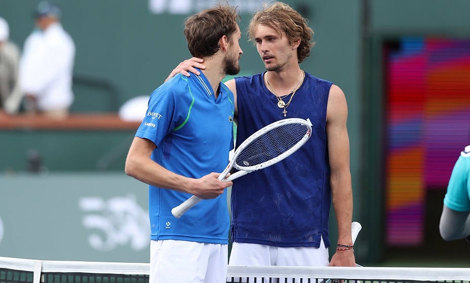 Медведев сыграет со Зверевым в полуфинале Открытого чемпионата Австралии. Фото: Global Look Press