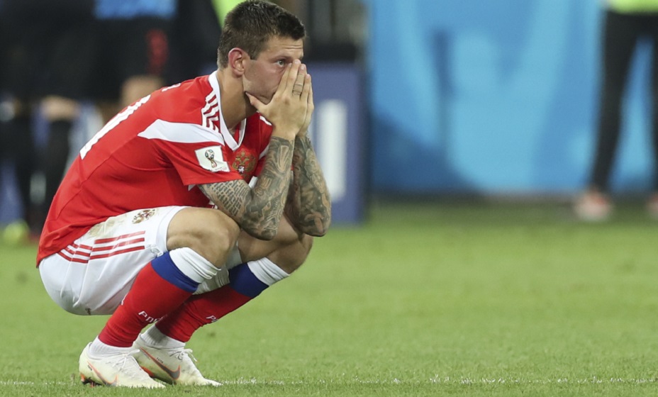 У Федора Смолова вымогали миллионы за видео его драки в московском кафе. Фото: РФС