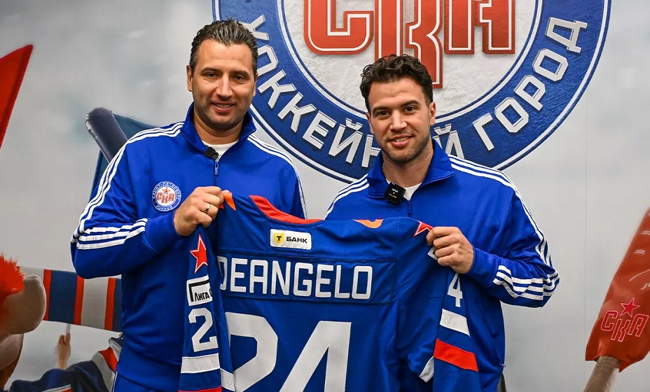 Ротенберг назвал вбросами информацию о проблемах СКА после подписания Деанджело. Фото: ХК СКА