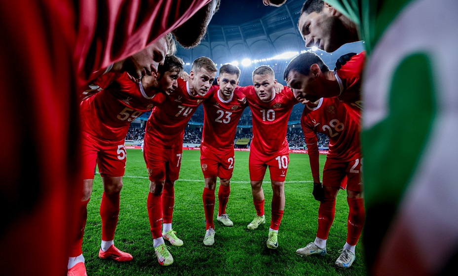 Футболисты сборной России получили по 220 тысяч рублей за ноябрьский сбор. Фото: РФС