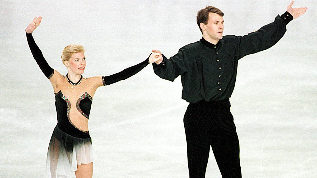 Евгения Шишкова и Вадим Наумов. Фото: GLOBAL LOOK PRESS