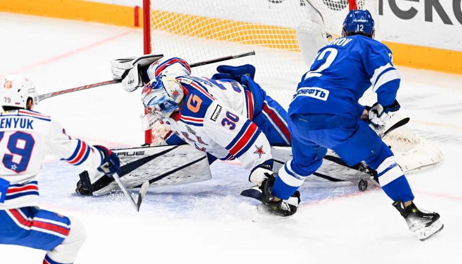 Динамовцы обыграли СКА и во втором матче серии Кубка Гагарина. Фото: Соцсети СКА