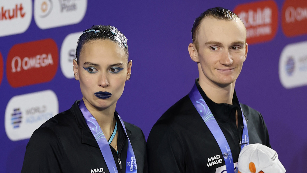 Майя Гурбанбердиева и Александр Мальцев. Фото: REUTERS