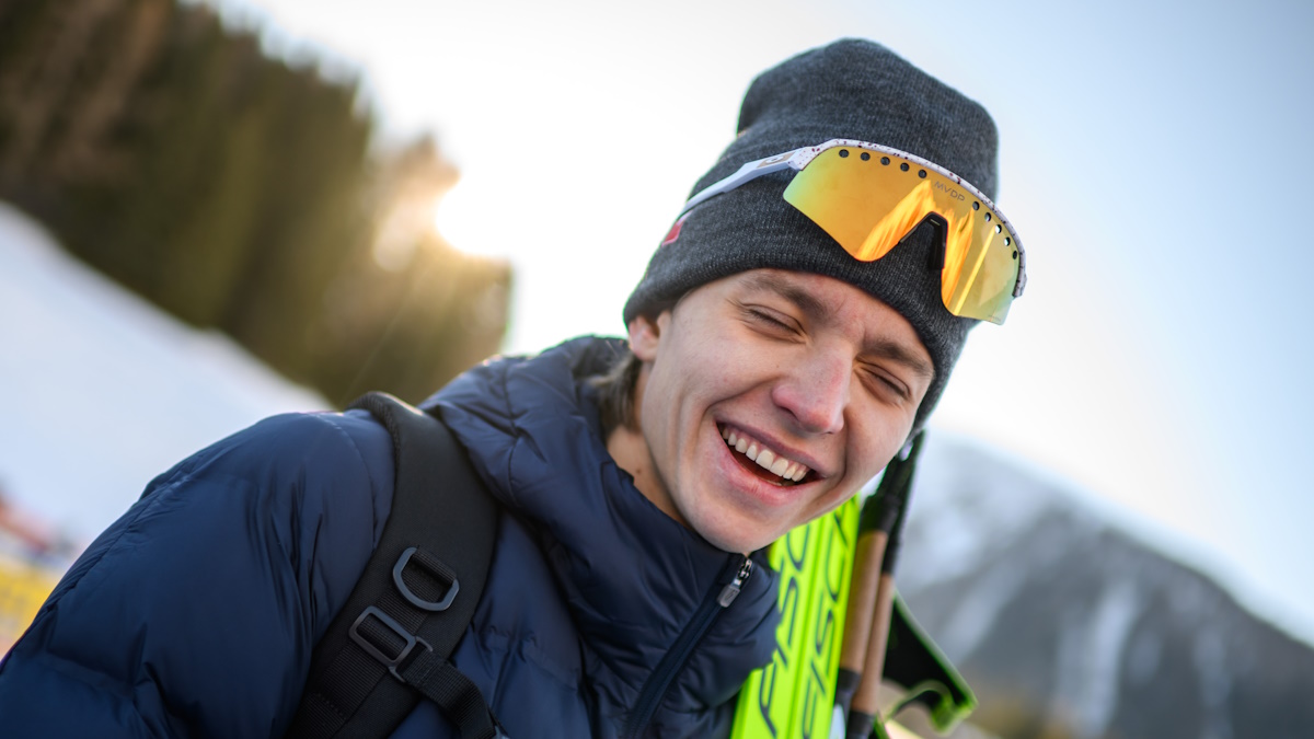 Савелий Коростелев на Кубке мира в Давосе. Фото: GLOBAL LOOK PRESS