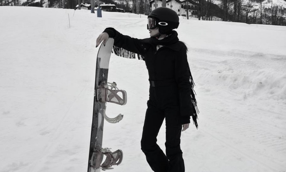 Загитова призналась, что катание на сноуборде даётся ей непросто. Фото: соцсети Алины Загитовой