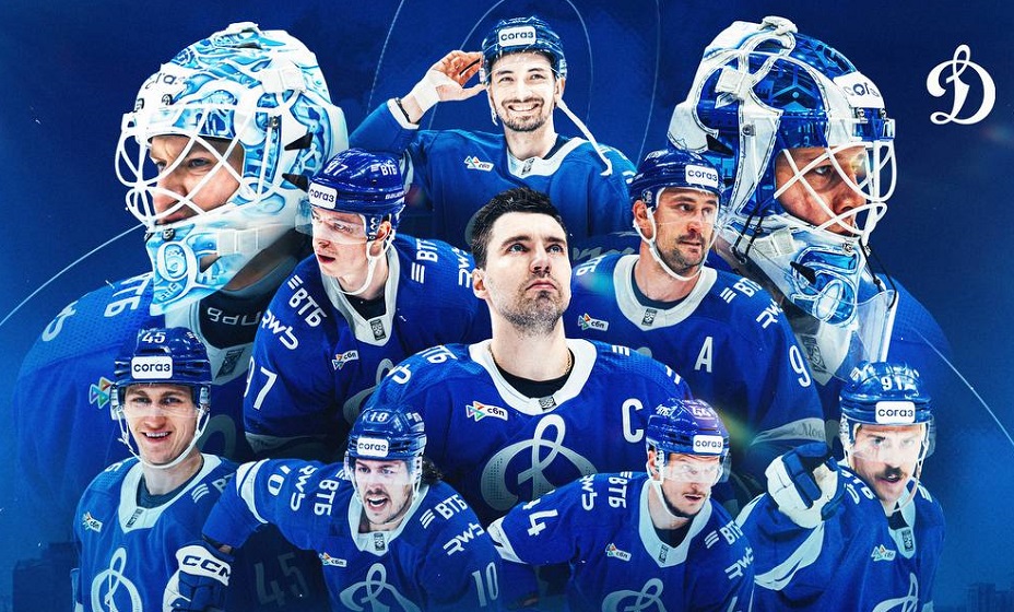 Московское «Динамо» после победы над СКА вышло в плей-офф КХЛ. Фото: ХК «Динамо» Москва