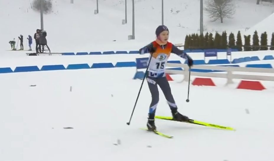 За сборную Минска дебютировала 9-летняя Ксения Бьорндален, дочь 8-кратного олимпийского чемпиона Уле-Эйнара Бьорндалена и 4-кратной олимпийской чемпионки Дарьи Домрачевой. Фото: Соцсети