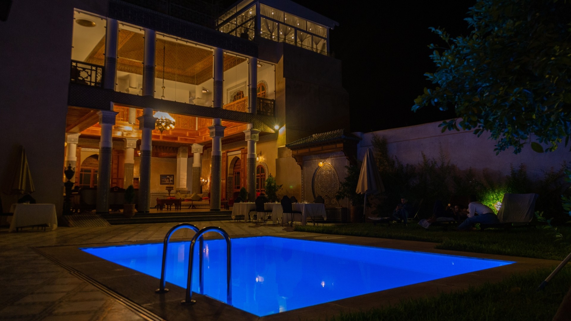 Бассейн отеля Riad Dar Tahri & SPA, Фес.