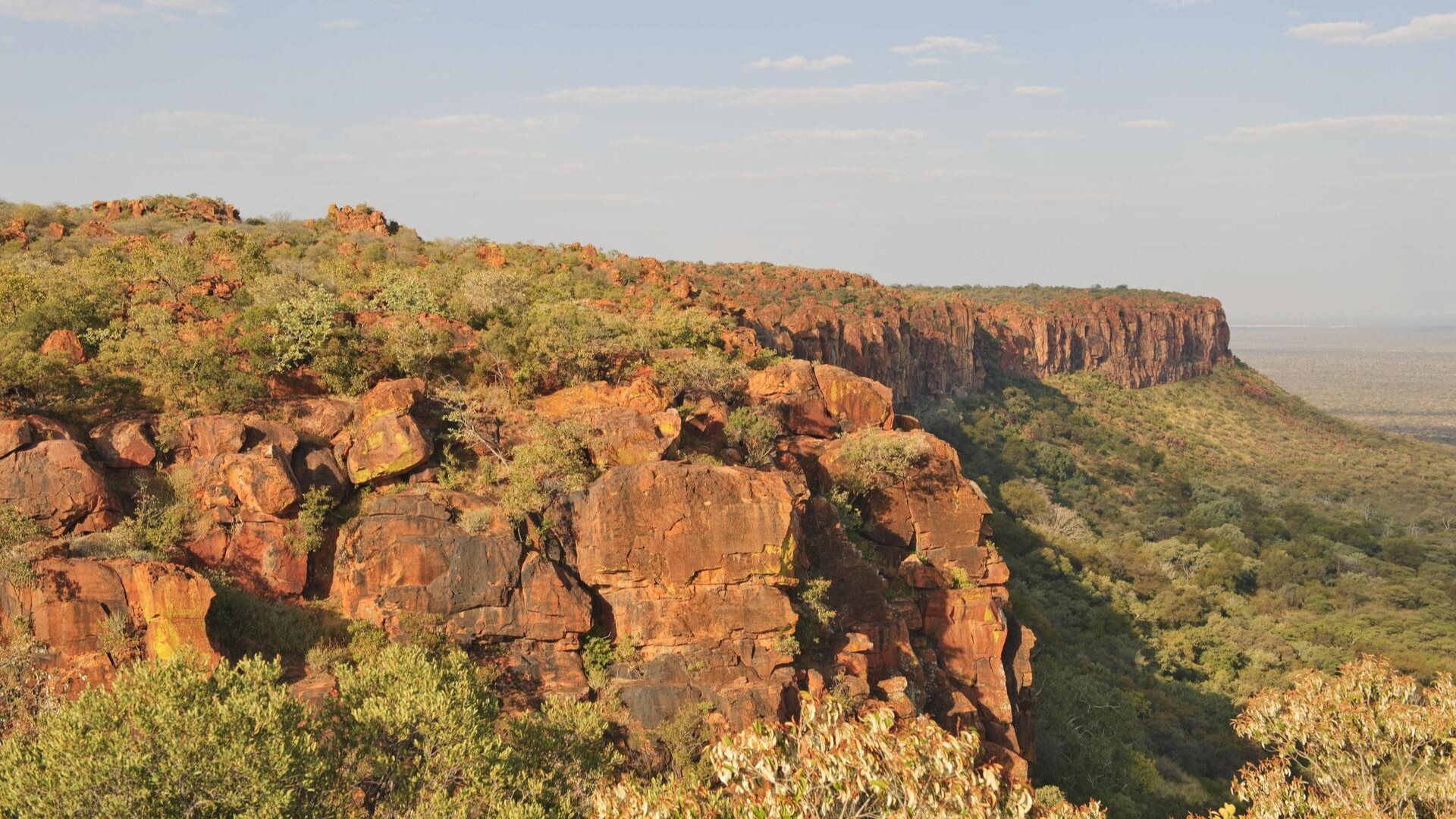 Плато Ватерберг, регион Очозондьюпа.