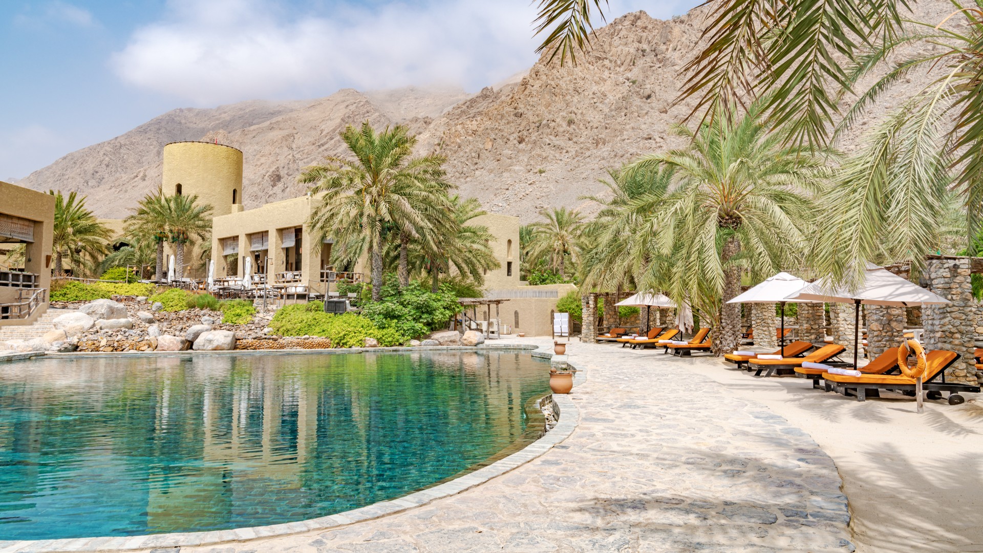 Оманский курорт Зиги-Бей в Мусандаме.